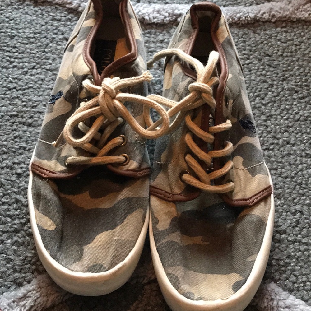 Polo camo sneakers